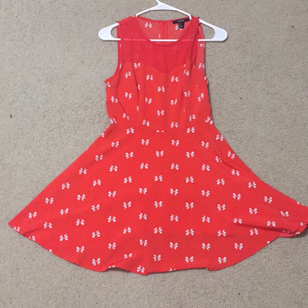 Red forever 21 dress
